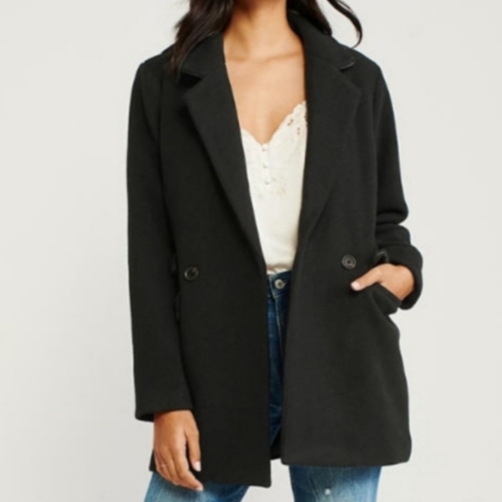 Abercrombie & Fitch Blazer Black Size S New